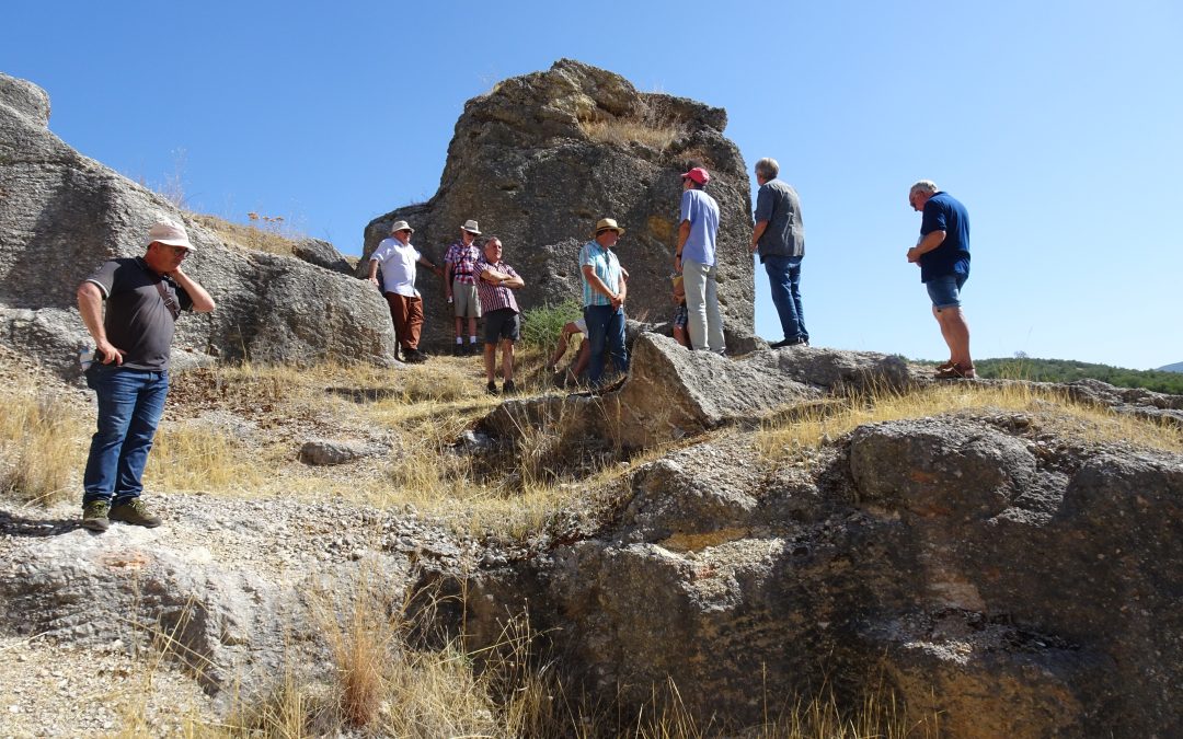 La carrière de meules de los Frailes