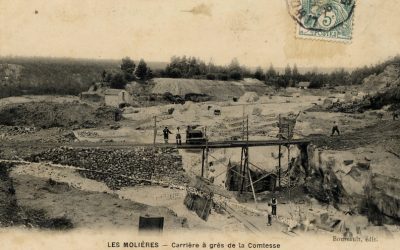 Les molières un village d&rsquo;exploitation de pierre meulière