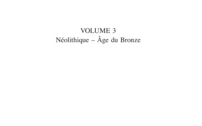 Cultiver et consommer les plantes au Néolithique entre Seine et Meuse : technologie des meules et analyses carpologiques. Caroline HAMON, Aurélie SALAVERT, Marie-France DIETSCH-SELLAMI et Cécile MONCHABLON